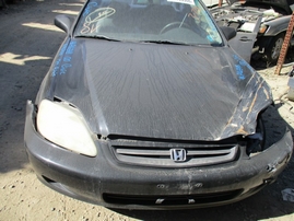 2000 HONDA CIVIC DX BLACK 2DR 1.6L AT A16348